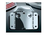 Kuryakyn 3146 Chrome CURVED LICENSE PLATE Mounting Backplate ea for Harley Davidson ¦£??09 FLTRSE CVO Road Glides ¦£??10 ¦£??12 FLHXSE CVO Street Glides 12