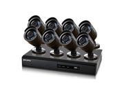 LaView LV KDV1608B6BP 1TB 16 CH 960H DVR 8 Camera 1TB Systems with IE Safari iPhone Android Access