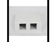 ICC ICC IC107BC2WH SURFACE MOUNT BOX 2 PORT 25PK WH