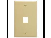 ICC ICC FACE 1 IV IC107F01IV 1Port Face Ivory