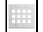 ICC ICC FACE 12 WH IC107F12WH 12Port Face White