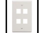 ICC ICC FACE 4 WH IC107F04WH 4Port Face White