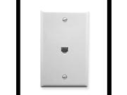 ICC ICC IC630E60WH WALL PLATE VOICE 6P6C WHITE