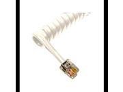 Cablesys ICC ICHC406FWH GCHA444006 FWH 6 Handset Cord White