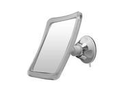 Floxite FL 3FF Rotating Fog Free Mirror Magnifying Mirror for Bathroom Shower White