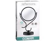 Conair BE125MB Reflections Home Vanity Fluorescent Collection Mirror Round8 Diameter Matte Black