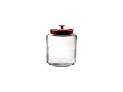 Anchor Hocking 94595 2 gal Montana Jar with Red Metal Cover