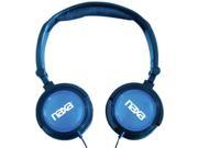 Naxa Ne926bl 2 In 1 Combo Super Bass Stereo Headphones Earbuds Blue