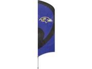 Party Animal TTBA Ravens Tall Team Flag w Pole