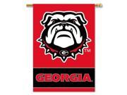 Georgia Bulldogs 2 Sided 28 X 40 Banner W Pole Sleeve Collegiate College NCAA Licensed 96407