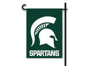 Michigan State Spartans 2 Sided Garden Flag Collegiate College NCAA Licensed 83129