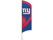 Party Animal TTGI New York Giants Tall Team Flag with Pole 102 Length x 30 Width Nylon