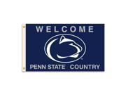 Penn State Nittany Lions 3 Ft. X 5 Ft. Flag W Grommets Country Collegiate College NCAA Licensed 35706