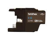 Brother LC75C High Yield XL Cyan Ink Cartridge