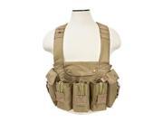 VISM CVAKCR2921T Ak Chest Rig Tan