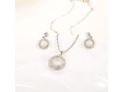 Loches Lynn New design women gorgeous multi bling crystal Necklace Earring set EP 22344 N 6065