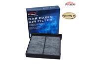 POTAUTO MAP 1036C (10-Pack) Heavy Active Carbon Car Cabin Air Filter Replacement compatible with SUBARU FORESTER IMPREZA WRX XV CROSSTREK POTAUTO MAP 1036C (10-Pack) Heavy Active Carbon Car Cabin Air Filter Replacement compatible with SUBARU FORESTER IMPREZA WRX XV CROSSTREK