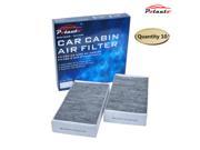 POTAUTO MAP 2007C 10 Pack Heavy Active Carbon Car Cabin Air Filter Replacement compatible with MERCEDES G Class GL Class ML Class R Class