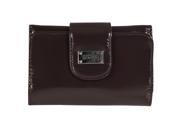 Kenneth Cole Reaction Womens Tri fold Clutch Wallet Brown