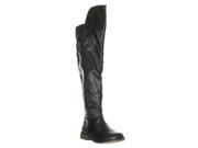 Breckelle s Women s Tenesee 17 Round Toe Knee High Riding Boots Black Size 7