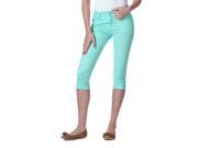 Reve Jeans Skinny Ankle Cut Low Rise Capris Aruba Blue Size 7