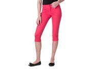 Reve Jeans Skinny Ankle Cut Low Rise Capris Pink Size 7