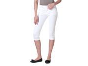 Reve Jeans Skinny Ankle Cut Low Rise Capris White Size 5