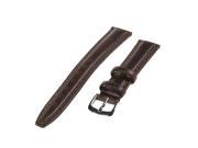 Republic Womens Oil Tan Leather Watch Strap Brown Size 8 MM Regular