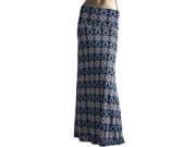 Azules Women s Stretch Maxi Skirt D52 Blue Size Small