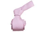 Republic Mens Dotted Micro Fiber Tie Pink