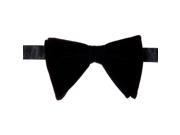 Republic Mens Solid Polyester Bow Tie