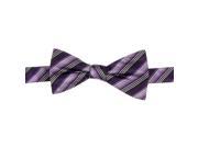 Republic Mens Stripes 100% Silk Bow Tie