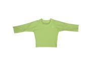 i play. Unisex baby Infant Long Sleeve Rashguard Shirt Lime Size 4 yr.