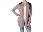 Femme by Tresics Women s Fly Away Cardigan Cocoa Size X Large