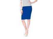 MOA Collection by Riverberry Women s Bodycon Pencil Skirt Royal Blue Size X Large