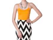MOA Collection by Riverberry Seamless Light Control Camisole Mustard Size One Size