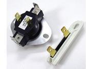 3387134 AND 3392519 DRYER CYCLING THERMOSTAT WITH INTERNAL BIAS HEATER OPENS AT 155F CLOSES AT 130F THERMAL FUSE for All Major Brand Dryers Model Home