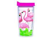 Tervis 16 oz. Flamingos Wrap Tumbler With Lid