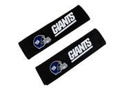 FREMONT DIE Inc New York Giants Seat Belt Pad 2 Pack Seat Belt Pad 2 Pack