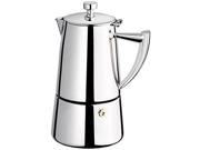 Cuisinox Roma 6 cup Stainless Steel Stovetop Espresso Maker