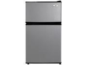SPT RF 314SS Double Door Refrigerator Stainless Steel 3.1 Cubic Feet