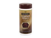 Weiman Leather Wipes Canister 30 Count