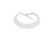 THZY Crystal Rhinestone Collar Necklace Choker Necklaces Wedding Birthday Jewelry 5 Row Crystal