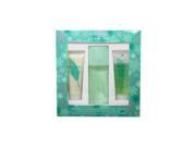 Green Tea by Elizabeth Arden for Women 3 pc Gift Set 3.3 oz Scent Spray 3.4 oz Refreshing Body Lotion 3.3 oz Refreshing Bath Shower Gel