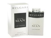 Bvlgari Man Extreme by Bvlgari Eau De Toilette Spray 3.4 oz