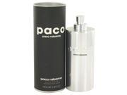 PACO Unisex Silver Bottle by Paco Rabanne Eau De Toilette Spray 3.4 oz
