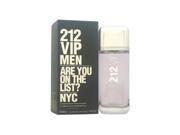212 VIP By Carolina Herrera 6.75 oz EDT Spray For Men