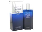 Cool Water Night Dive by Davidoff Eau De Toilette Spray 4.2 oz