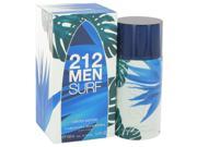 212 Surf by Carolina Herrera Eau De Toilette Spray Limited Edition 2014 3.4 oz
