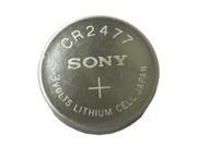 Sony Coin Cell Battery CR2477 3V Lithium Replaces DL2477 CR2477 FAST SHIP